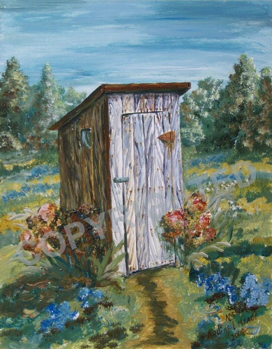 outhouse decor on Outhouse Decor In Artwork   Posters     Shop At Bizrate